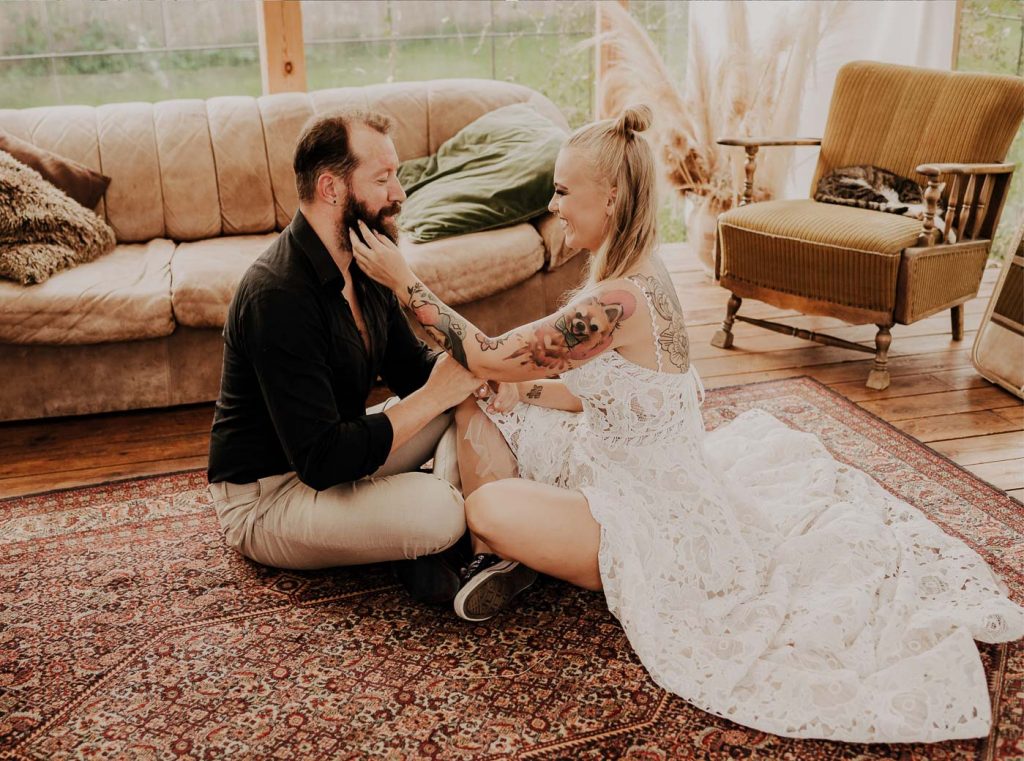 Read more about the article Sesja ślubna – Folwark Ruchenka