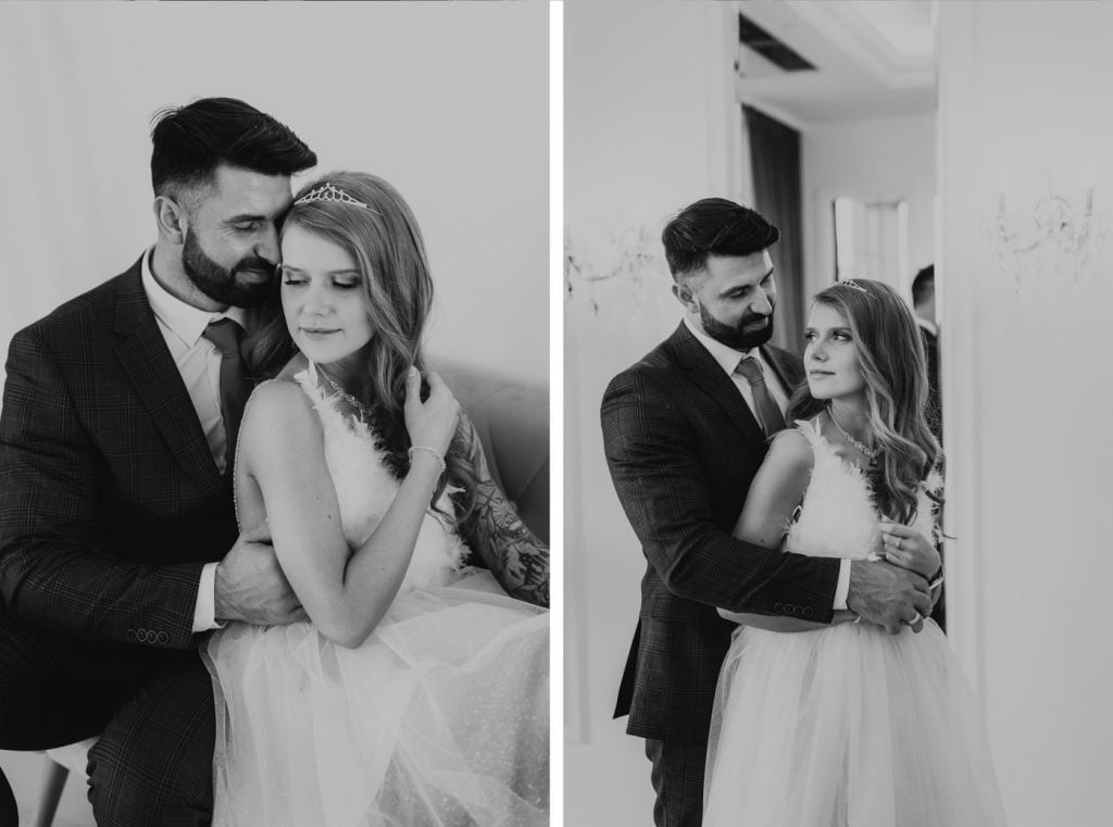 sesja ślubna w dworku