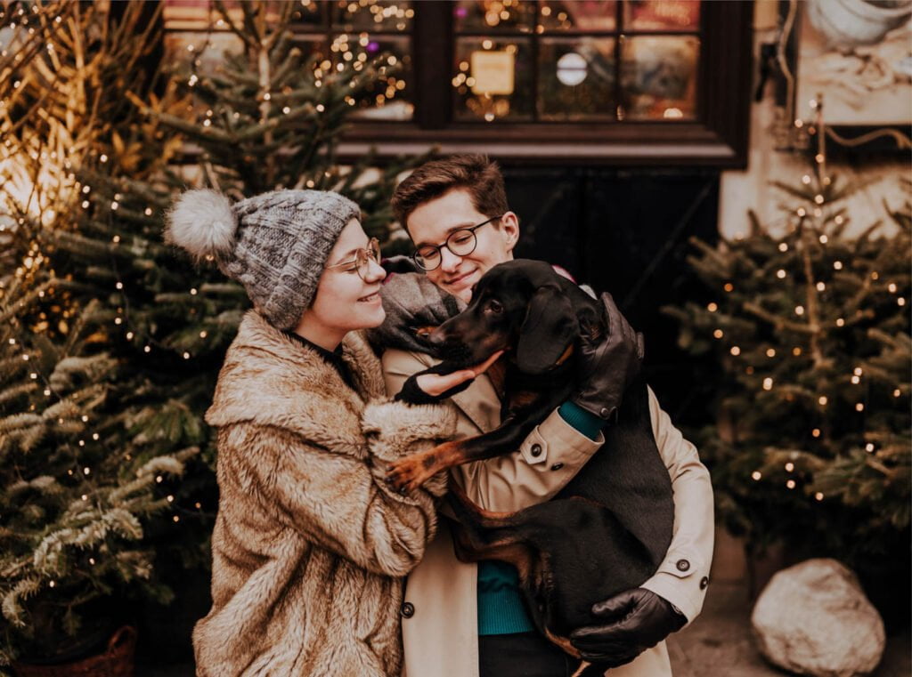 Read more about the article Świąteczna sesja na Starówce | Fotograf  Warszawa